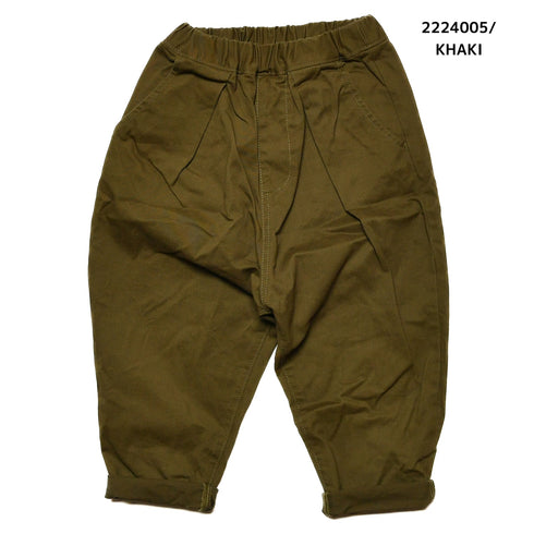 【130~150】★NEEDLEWORKS★ストレッチツイルタックパンツ(2224005j)